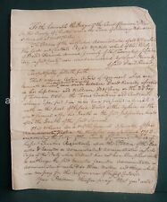 1776? antique DAVID KENNEDY GOODS CHATTELS londonderry McCLEARY west chester pa picture