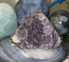 Sugar Amethyst With Small Calcite picture