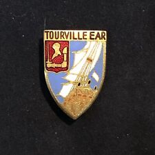 Org French Navy Badge WWII Cruiser Tourville picture