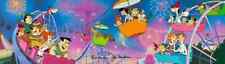 Hanna Barbera:Theme Park Might Mini Canvas-Jetsons,Flintstones,Top Cat,Scooby  picture