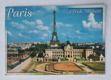 Postcard L'Ecole Militaire The Military School Paris France Eiffel Tower picture