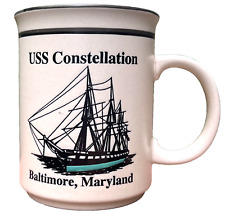 USS Constellation Baltimore, Maryland 1854 Sloop Of War Constellation Coffee Mug picture