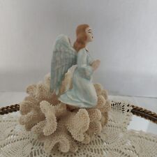 Vintage Holland Mold Nativity Angel Replacement Figurine Christmas Kneeling 5