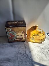 VTG 1970’s Avon Curious Kitty 2.5 oz Sweet Honesty Cologne picture