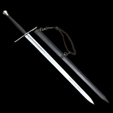 Swordier Fluted European Longsword with Extended Crossguard picture