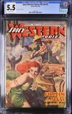 Spicy Western 1940 May, #32. Bondage cover by H. J. Ward. CGC   Pulp picture