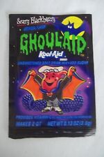 Vintage KOOL-AID Package Pouch Unopened Packet Ghoul-aid Scary Blackberry picture