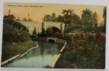 Ohio Scene in Gordon Park Cincinnati Postcard S8 picture