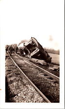 November 15, 1942 Train Wreck, East of Bolivar Ohio W&LE Engine #6413 Photo picture
