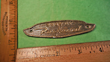 BX95 Body by Packard Front Seat Side Emblem Vintage 1955 PATRICIAN CLIPPER picture