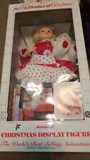 Vintage The Original Motion-ettes of Christmas 1986 Doll In Package picture