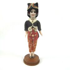Vintage 1950s North Thailand Thai Doll Figurine 9