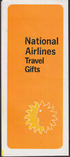 National Airlines Travel Gift folder 1960s DC-8 Boeing 707 bags etc picture