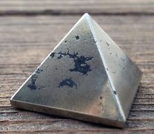 NATURAL PYRITE SMALL GEMSTONE PYRAMID 20-22mm picture