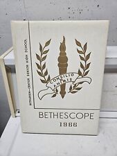1966 Bethlehem-Center High School Yearbook - Fredericktown PA - orig hard cover picture