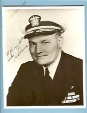ADM EDGAR ALLEN CRUISE, EARLY U S NAVY RACING PILOT AND 'GRAY EAGLE,' SIGNED picture
