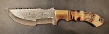 FNENTERPRISES786 Handmade Damascus Camping Hunting Tracker Knife- IM4141 picture