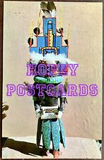 HOPI KACHINA ~ HEMIS ~ MUSEUM OF NORTHERN ARIZONA ~ postcard ~ 1960s picture