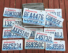 100 Washington State Craft Condition License Plates - Bulk Lot/Wholesale Lot picture