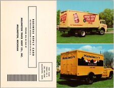 Vintage MILLINGTON TRUCK BODY Advertising Postcard Refrigerated Delivery Trucks picture