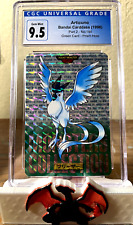 1996 Bandai Carddass Pokemon Green Card #144 Articuno - Prism Holo CGC 9.5 picture