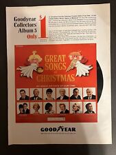 Good Year Collectors Album Great Songs of Christmas, Columbia Records 1965 Vtg picture
