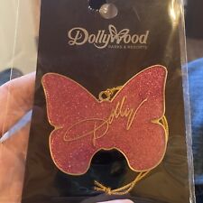 Dollywood Dolly Parton Experience Pink Glitter Ornament  picture