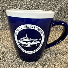 Uniformed Services University Medical School U.S. Army Blue Coffee Cup Mug picture