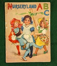 Vintage 1911 Nurseryland ABC Children's Book, 10 Pages picture
