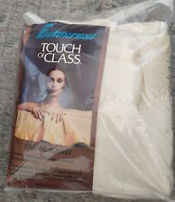 Vtg Fieldcrest Touch Of Class 100% Virgin Acrylic Thermal Blanket Satin Trim NEW picture