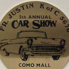 1984 Father Justin Knights of Columbus Auto Car Show Como Mall Cheektowaga Plate picture