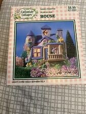 1999 Cottontale Cottages Hand Painted Porcelain House Hotel Easter Village W/box picture