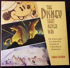 The Disney That Never Was BOOK 1995 Charles Solomon 1st Ed Walt Disney Animation picture