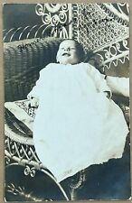 Homer Rhoads Jr. Baby Photograph Real Photo Postcard. RPPC. picture