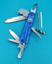 Victorinox Spartan Lite Blue Translucent Swiss Army Knife WHITE LED picture