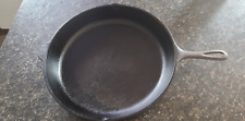 Sturdy Old No. 14 SK 2 Extra Large Cast Iron Frying Pan Pot Made in USA picture