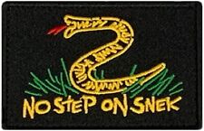 No Step on Snek Tactical Patch [Hook Fastener - 3.0 X 2.0 -SN-3] picture