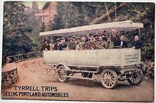 Early Sight Seeing Automobile Tourism Portland Oregon Postcard c1900s picture