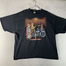 Vintage Y2K Harley Davidson Pin Up T Shirt Men’s 3XL Stuttgart Germany  Black picture