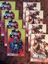 Uncanny X-Force 1 & 2 From 2013  4 Uncirculated Copies Of Each picture