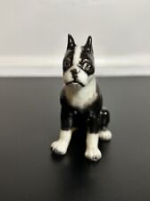 Vintage Boston Terrier Dog Figurine Statue Mid Century picture