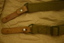 Genuine Chinese SKS Type 56 81 Rifle Sling with Leather Strap NOS picture