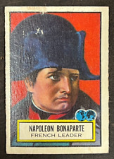 1952 Topps Look n See #67 Napoleon Bonaparte Non Sports Trading Card VG picture