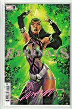 Eternals #1 (Mar 2021, Marvel) Signed by J. Scott Campbell, Retail Variant A picture