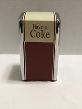 1992 Coca Cola Napkin Dispenser Have A Coke. 7.5” X 4” picture