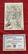 Avengers #1 SDCC J. Scott Campbell Sketch Variant Signed by Stan Lee w/ COA Rare picture
