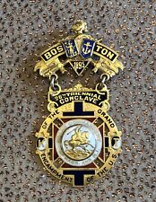 1895 Boston 26th Triennial Enclave Grand Encampment Masonic Reunion Medal  picture
