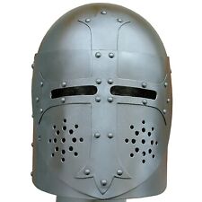 Medieval knight helmet battle ready helmet best Halloween gift picture