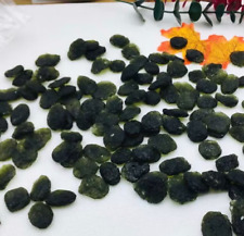 20pcs   20-30CT Genuine Raw Moldavite Crystal from Czech RepublicPIC certificate picture