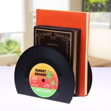 Retro Vinyl Bookends Decorative Bookends for Vintage Vinyl Records picture